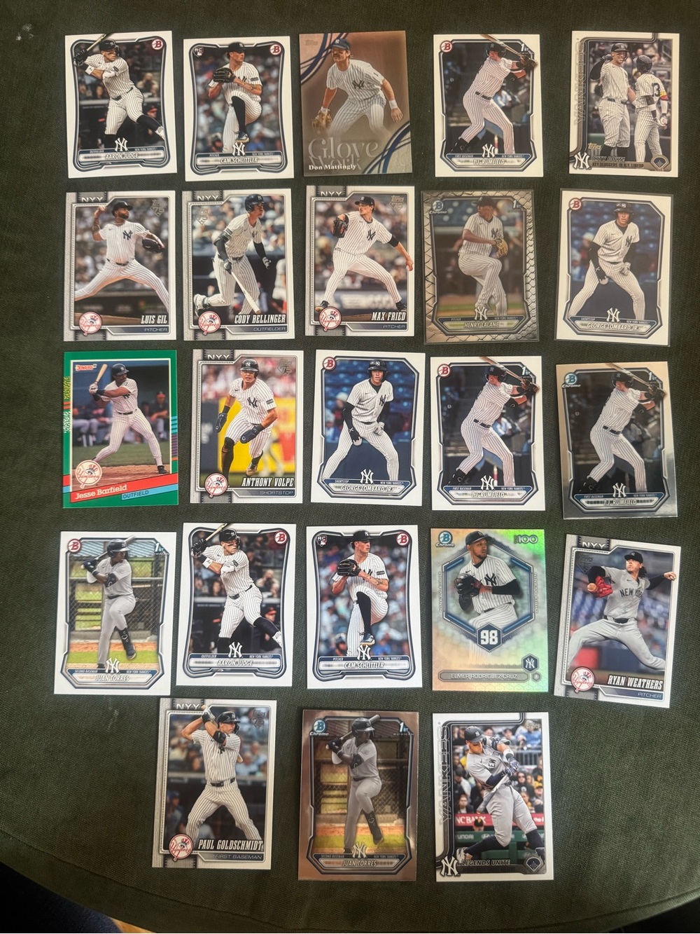 Topps Yankees Card Collection